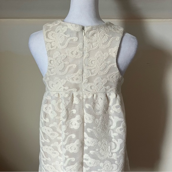 J.O.A Off White Lace Babydoll Dress size Small - Picture 4 of 6